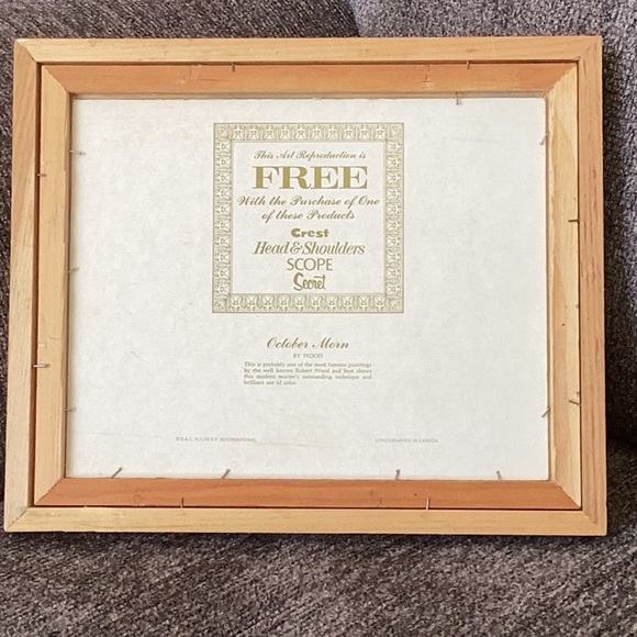 Advertising lithograph Robert Wood - Picture 2 of 2